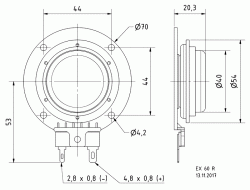 EX 60 R - 8 Ohm