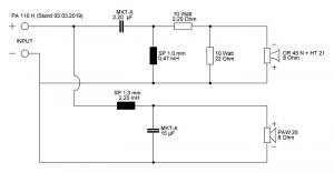 VISATON PA 110 H Frequenzweiche